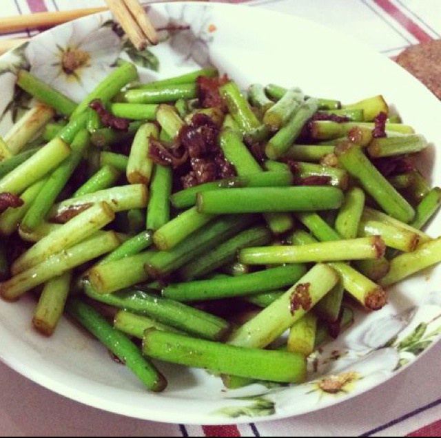 蒜薹炒肉