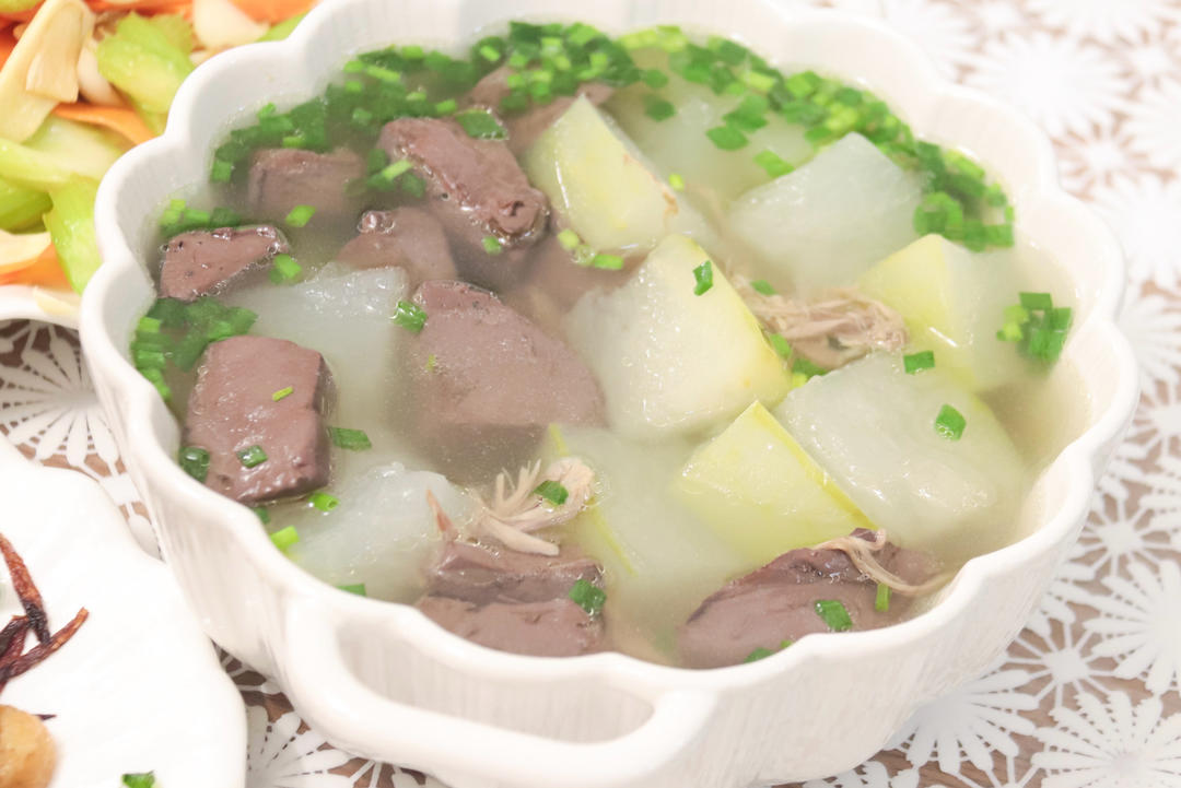 鸭血冬瓜