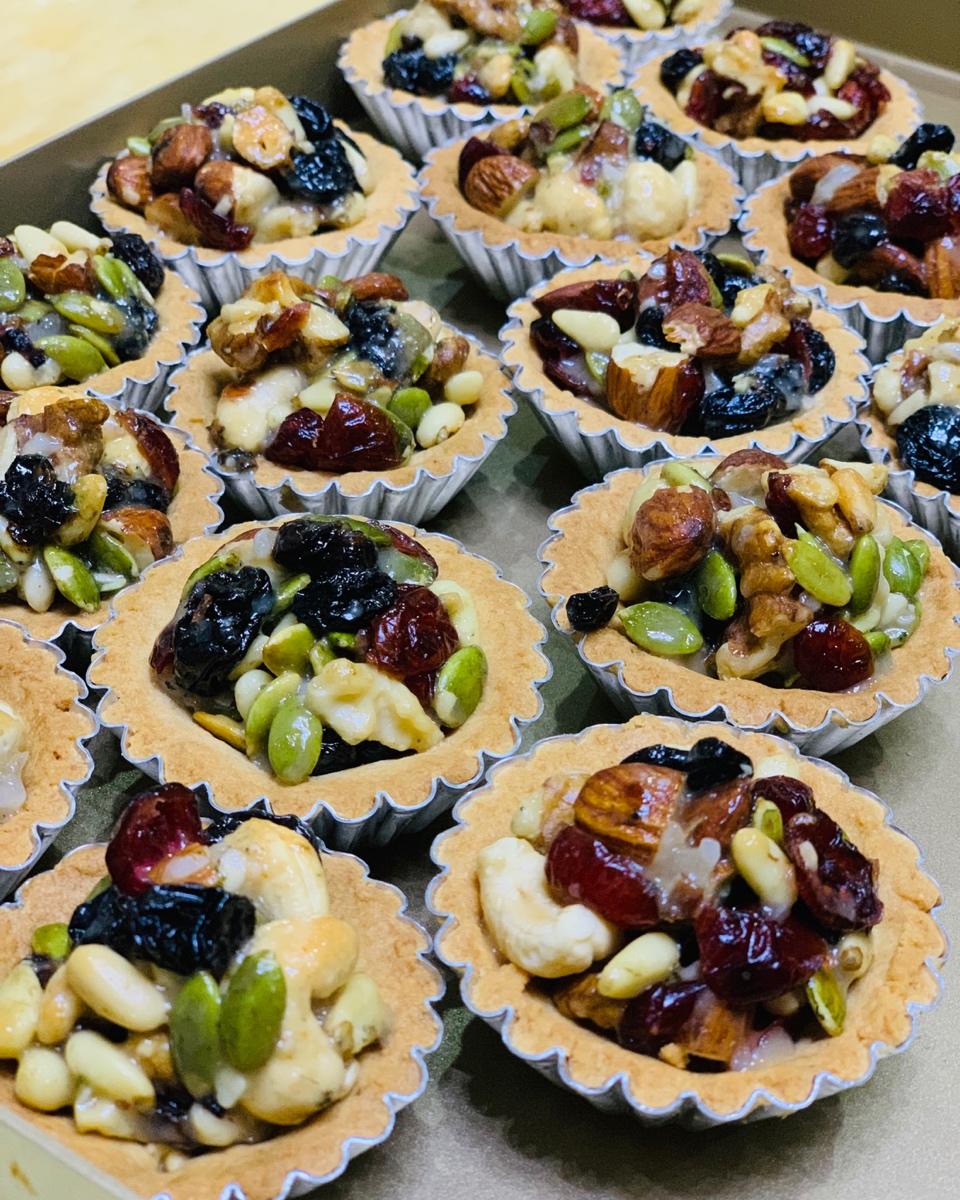 坚果塔 | 酸甜苦辣4种口味