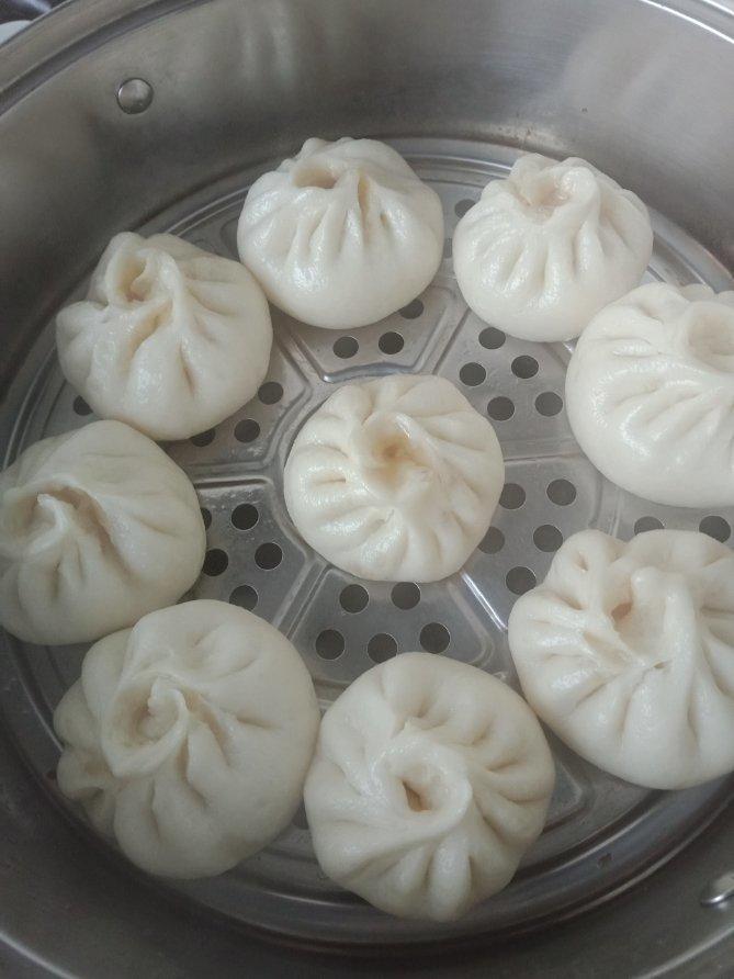 手工包子（肚脐包）