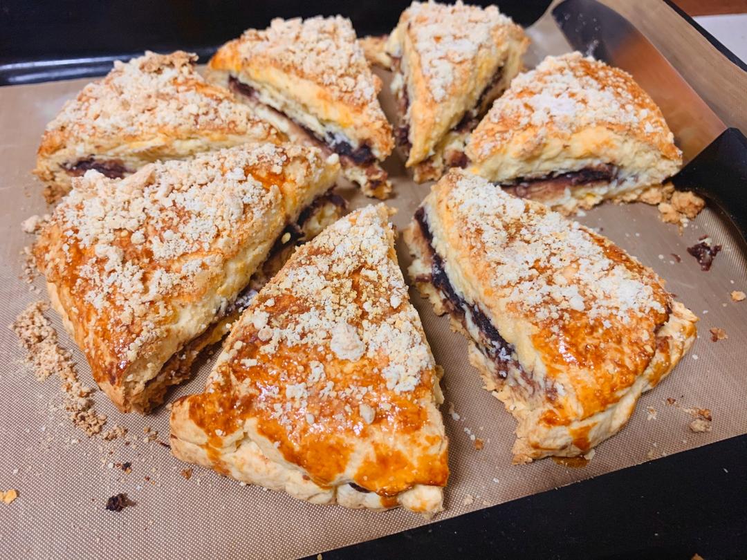 红豆蔓越莓司康（松饼）