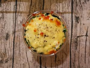 菠菜羊奶酪焗意面/饭的做法 步骤10
