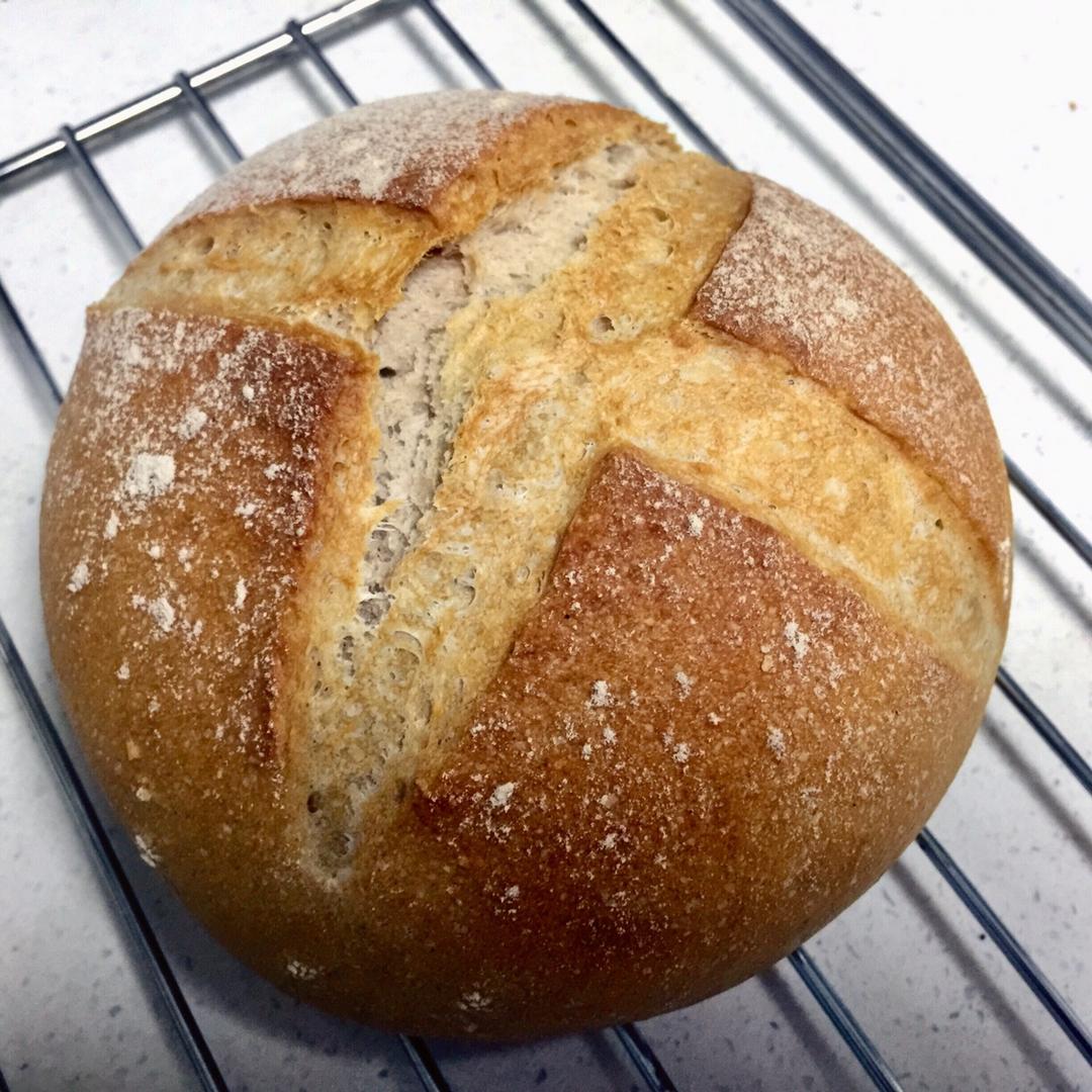 干酵母面包10:  瑞士黑面包Schweizerbrot的做法