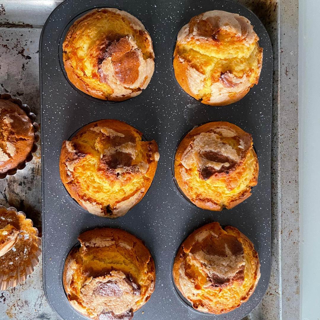 会爆浆的蓝莓玛芬蛋糕