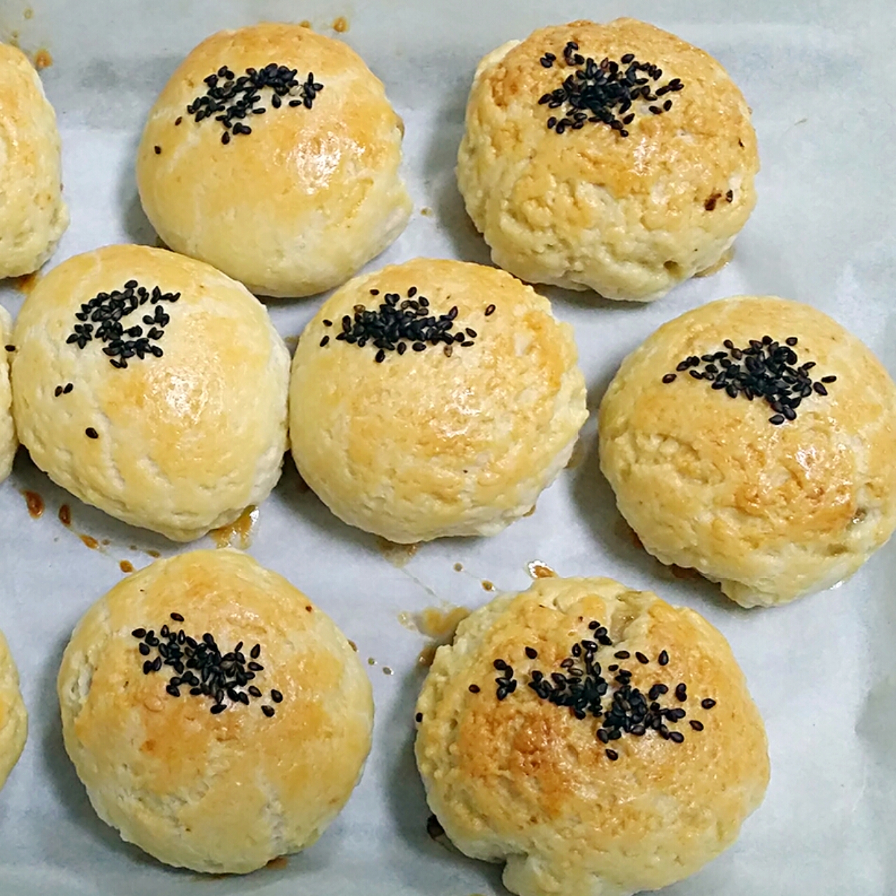 泳式鲜肉榨菜月饼