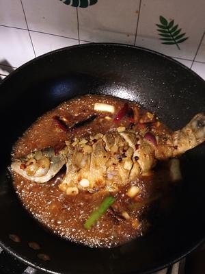 红烧鲈鱼🐟简单操作的做法 步骤3