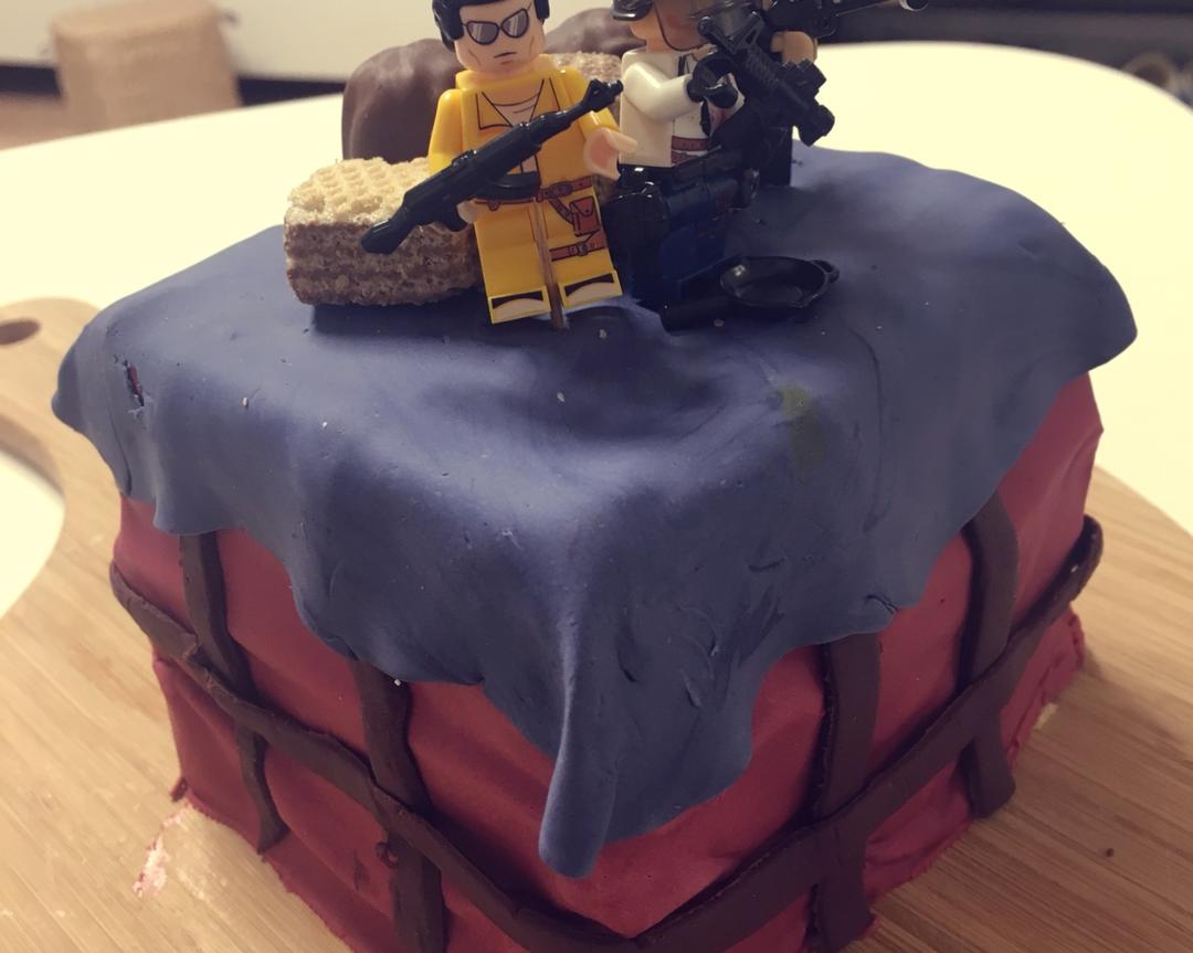 空投箱蛋糕的做法