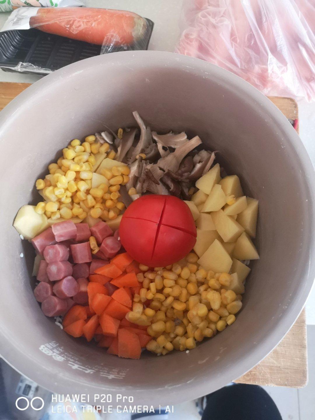 番茄闷饭（网红饭）