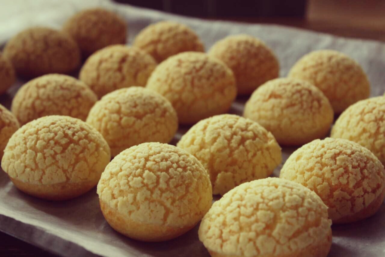 巧克力酥皮泡芙