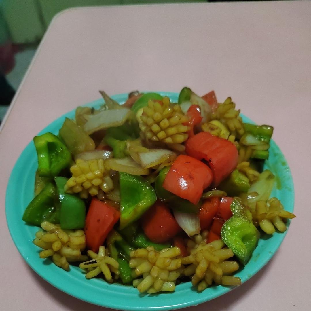 爆炒鱿鱼花