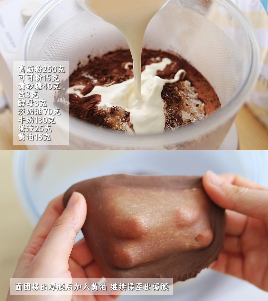 纯奶手撕吐司的做法 步骤1