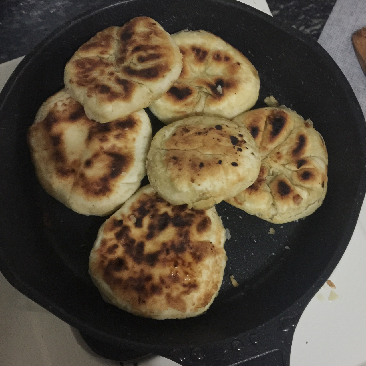 发面油酥小糖饼