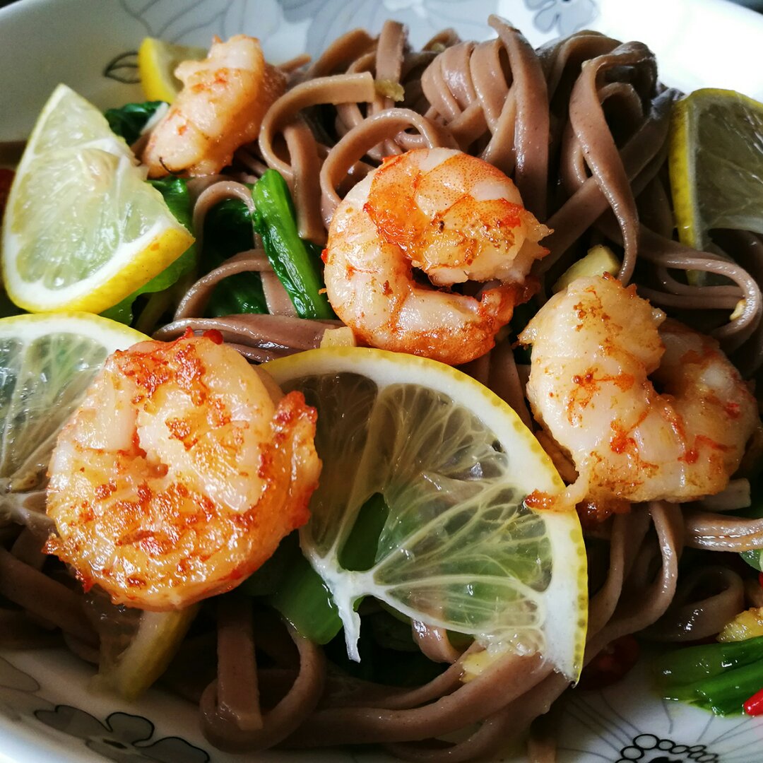 柠檬荞麦凉面 Noodles in Lemon Sauce (cold)