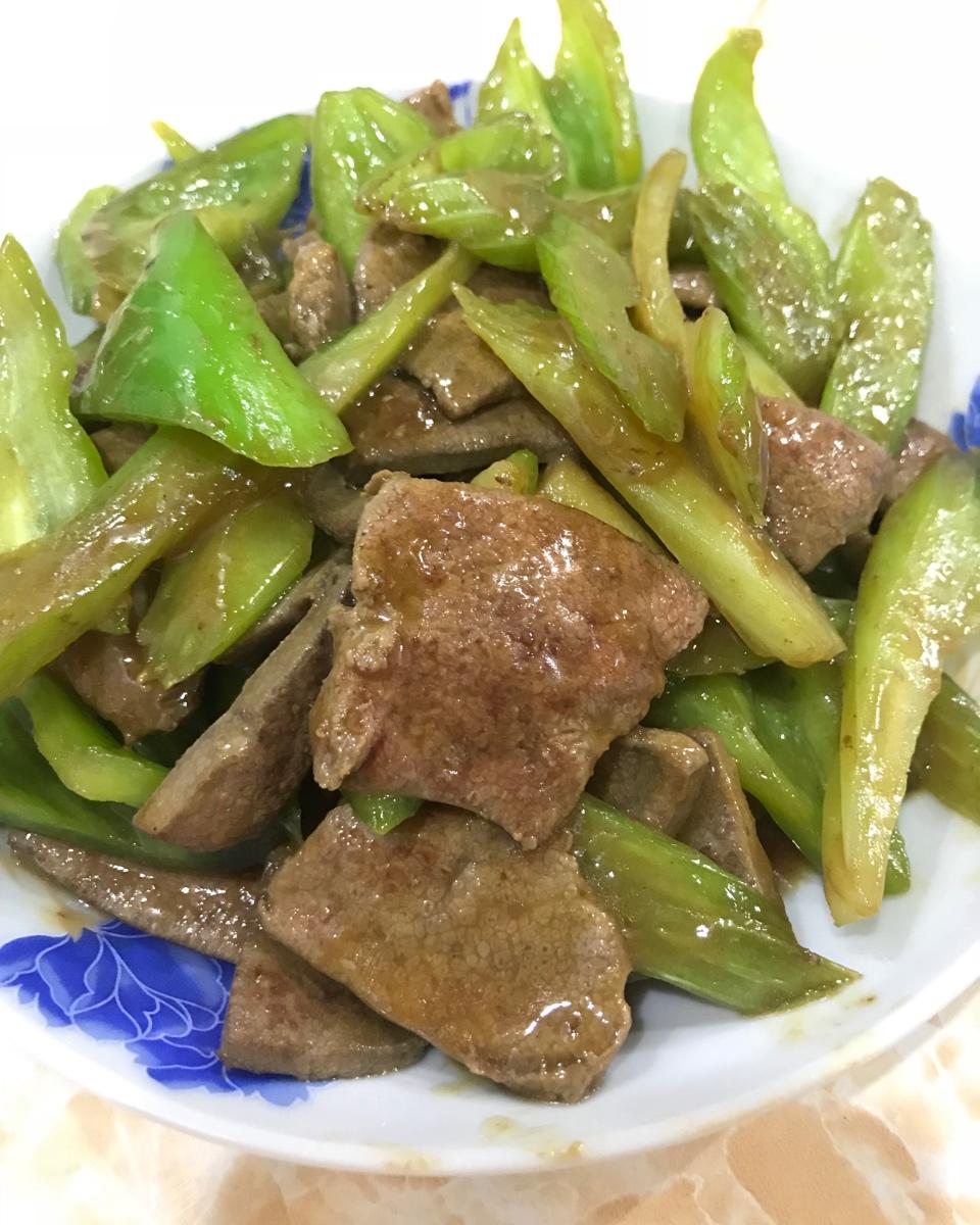 嫩炒猪肝