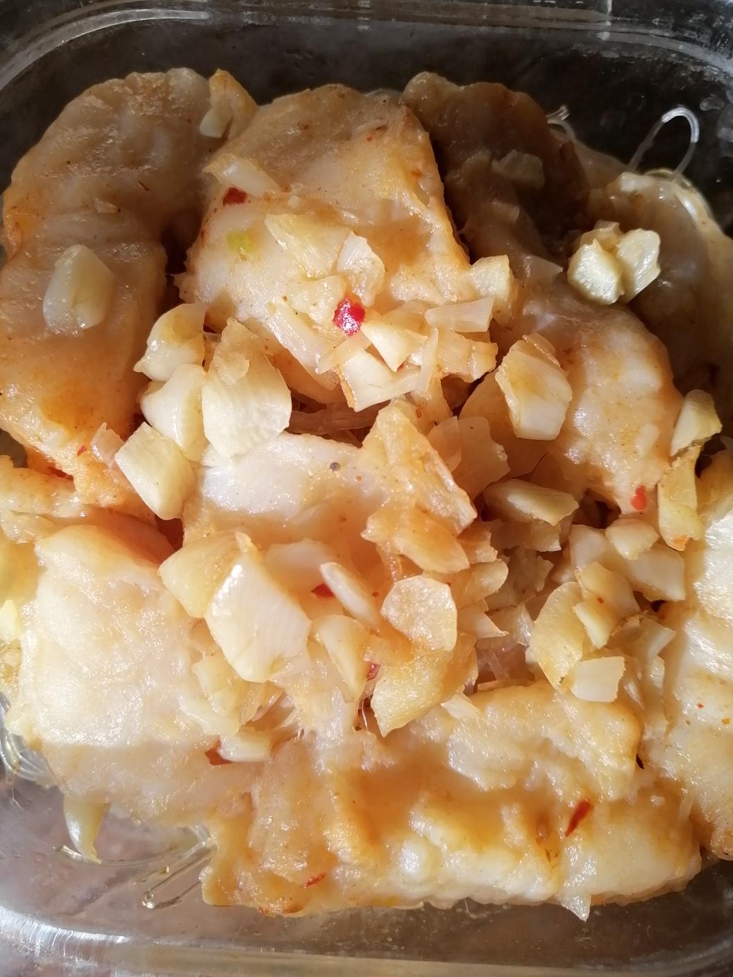 方便低脂蒜蓉蒸龙利鱼的做法