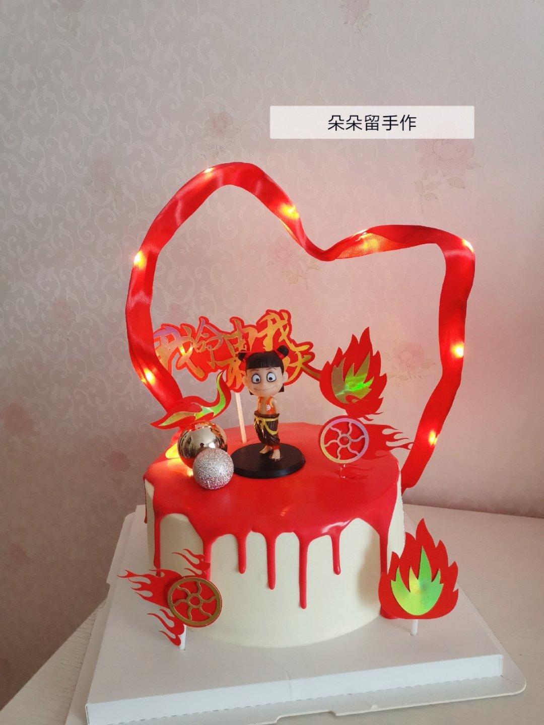 超快手淡奶油淋面蛋糕