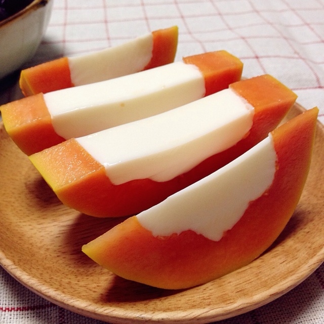 木瓜椰奶冻