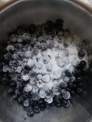 自制蓝莓酱（附蓝莓山药）的做法 步骤2