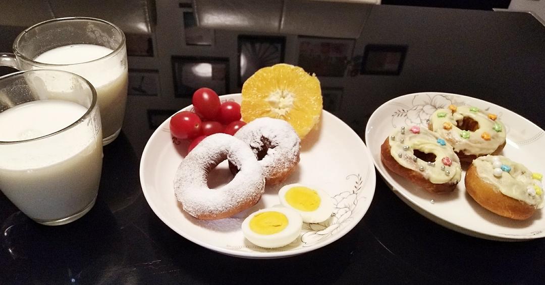 云朵般绵软的甜甜圈（方子来自金大旺）