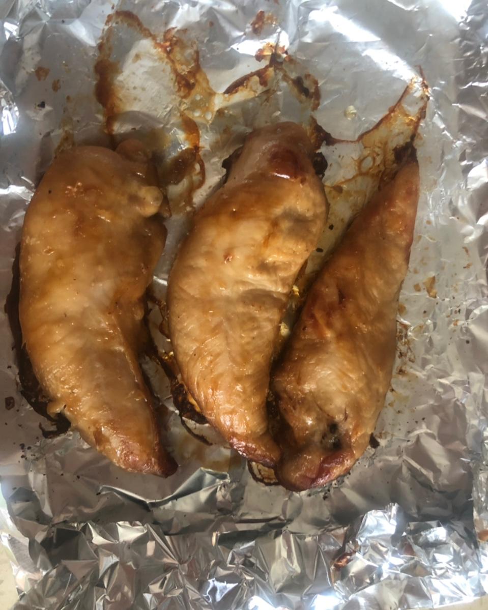 低脂烤鸡胸肉（空气炸锅版）不含一滴油