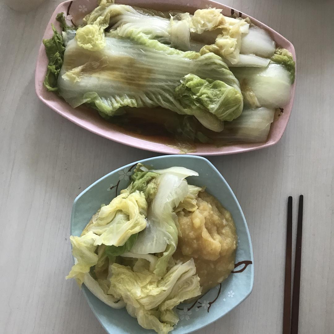 白菜土豆蒸饭（低脂）