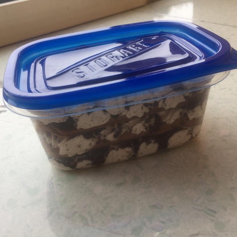 好吃到流泪的奥利奥咸奶油盒子蛋糕