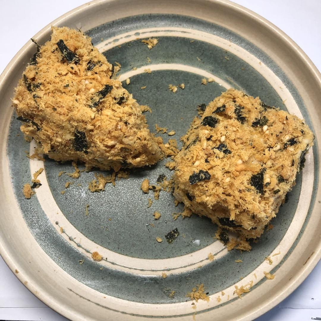 无糖无油全麦@肉松小方，肉松小贝【减肥，糖尿病人的肉松小贝】