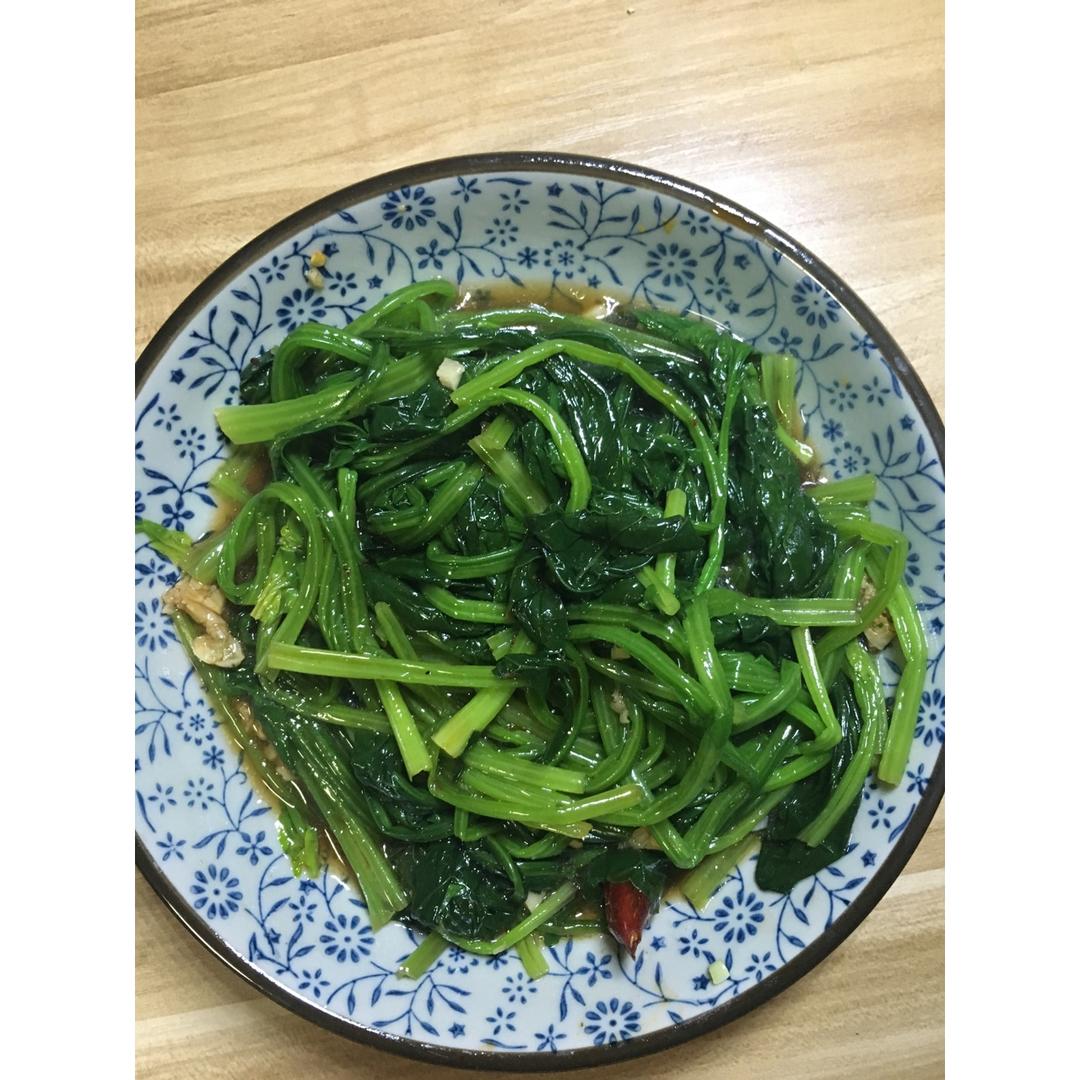 凉拌菠菜