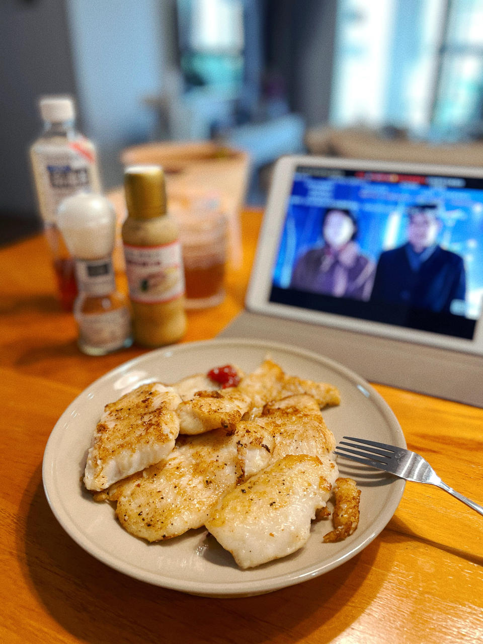 香煎巴沙鱼（龙利鱼）