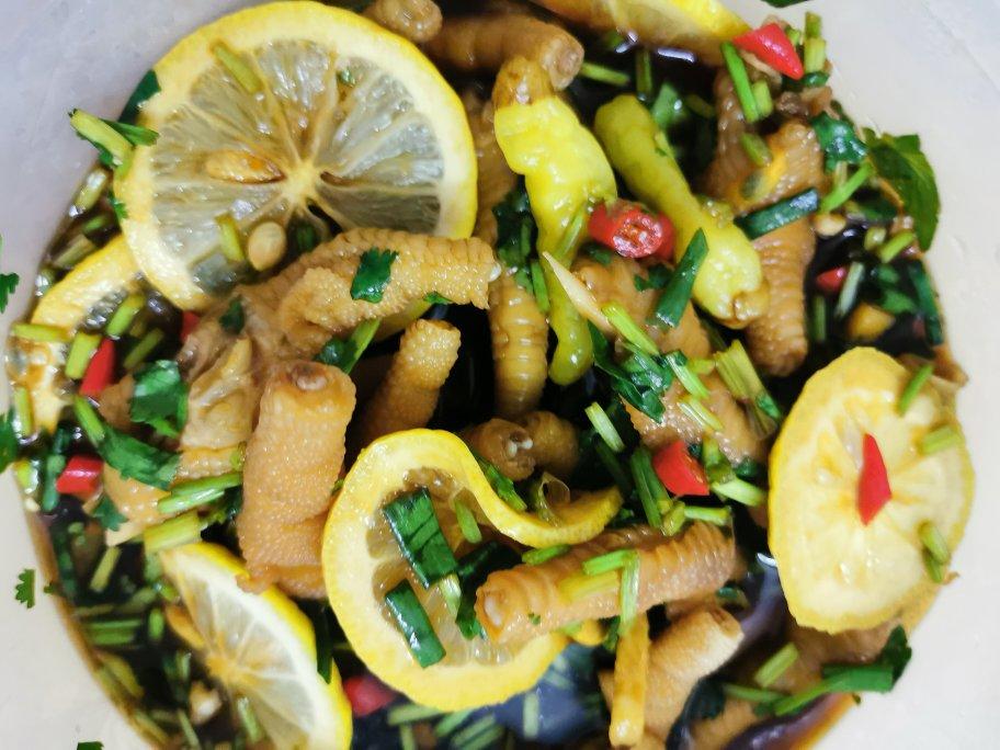 超好吃的🍋酸辣凤爪