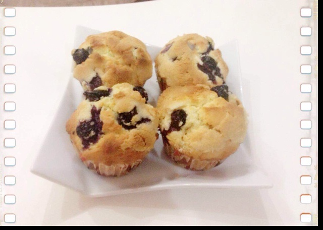 PH大师的金宝顶蓝莓马芬