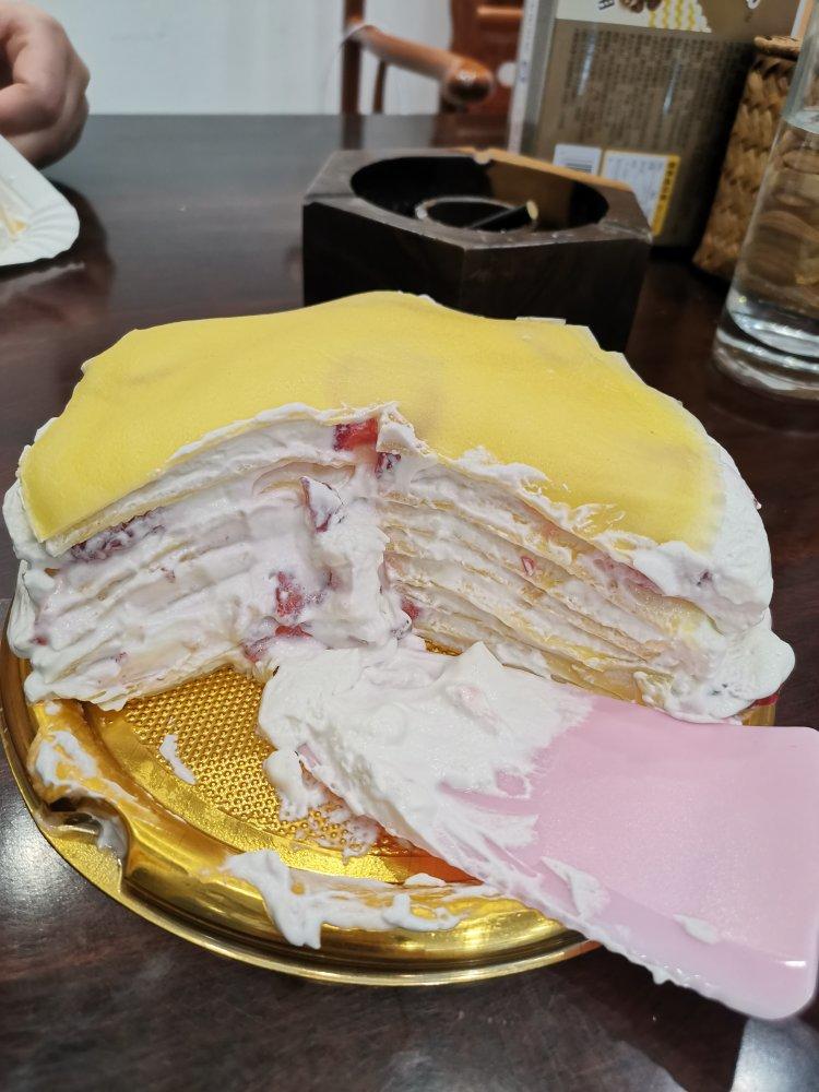 草莓千层蛋糕