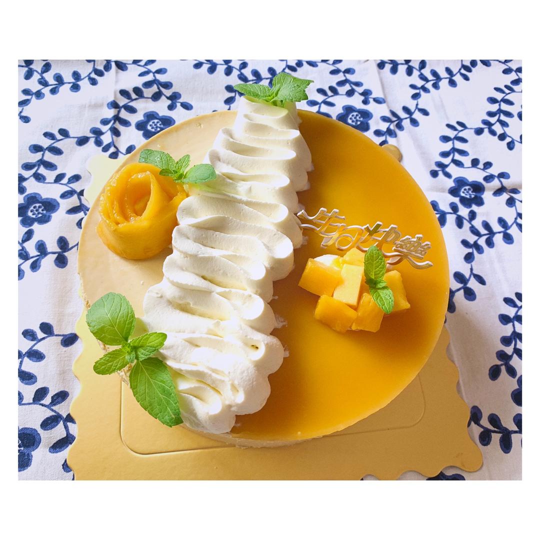 双色慕斯~圣安娜花嘴装饰Idea2~