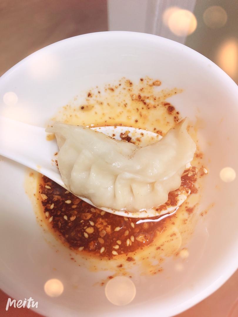 香菇玉米虾仁猪肉饺子