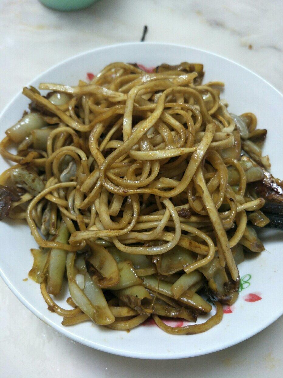 豆角焖面
