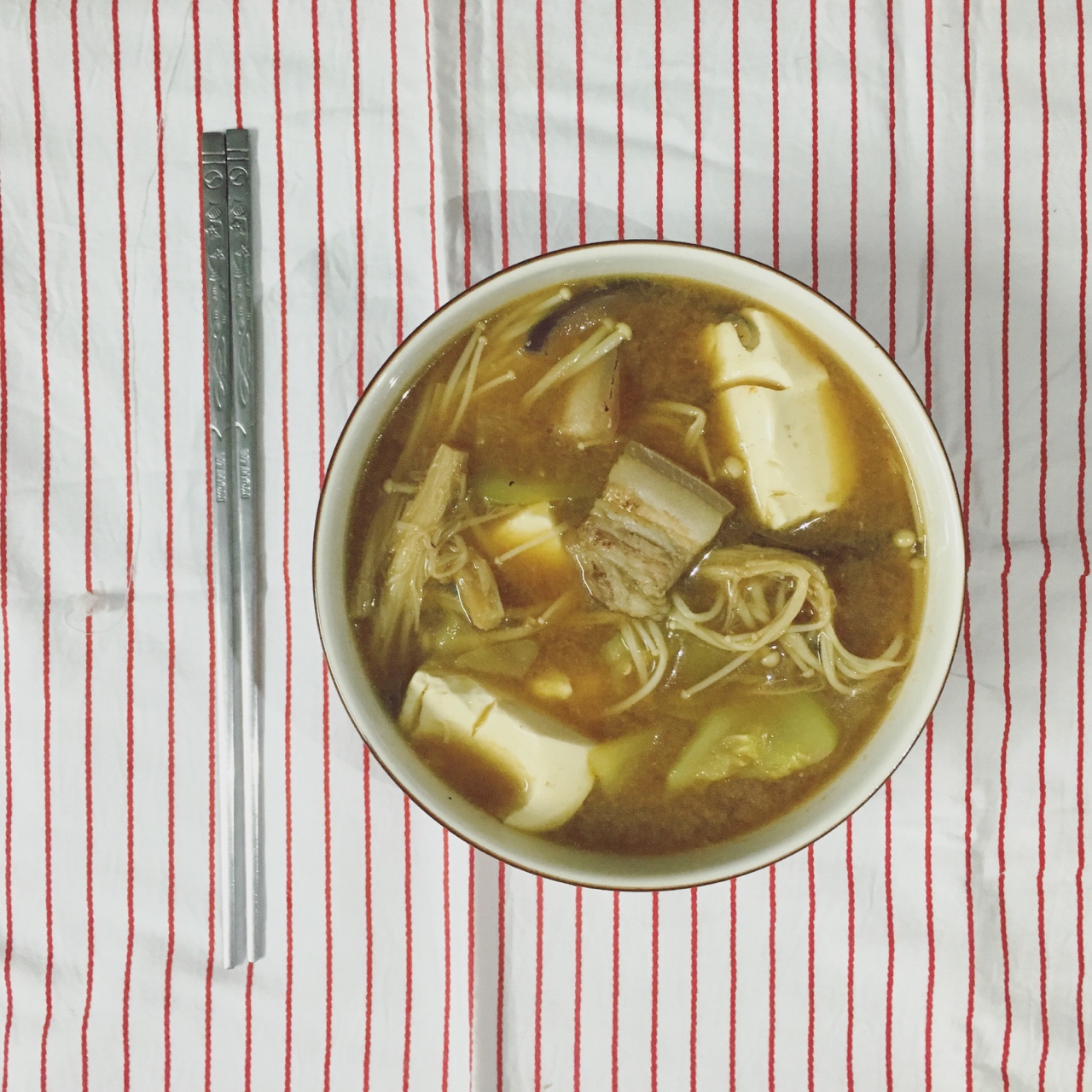 超简单——手残星人也能做的韩国大酱汤！的做法 步骤8