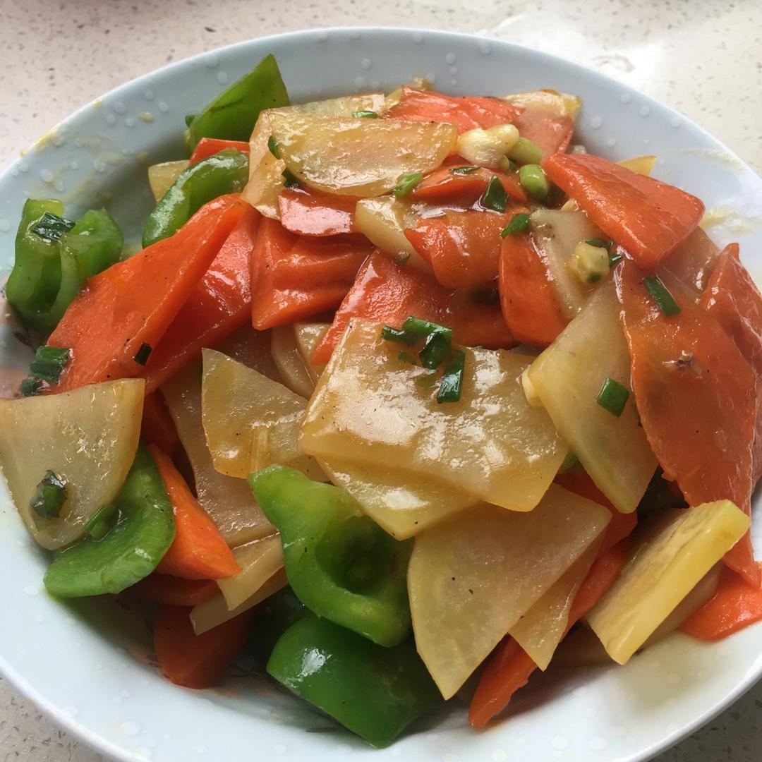 素炒三样