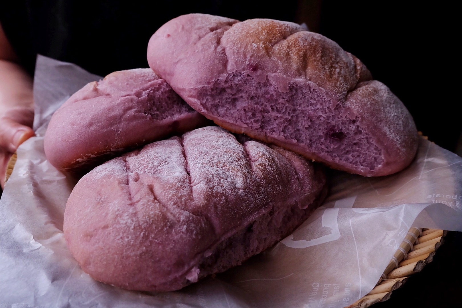 薯你最花心—紫薯无油软面包