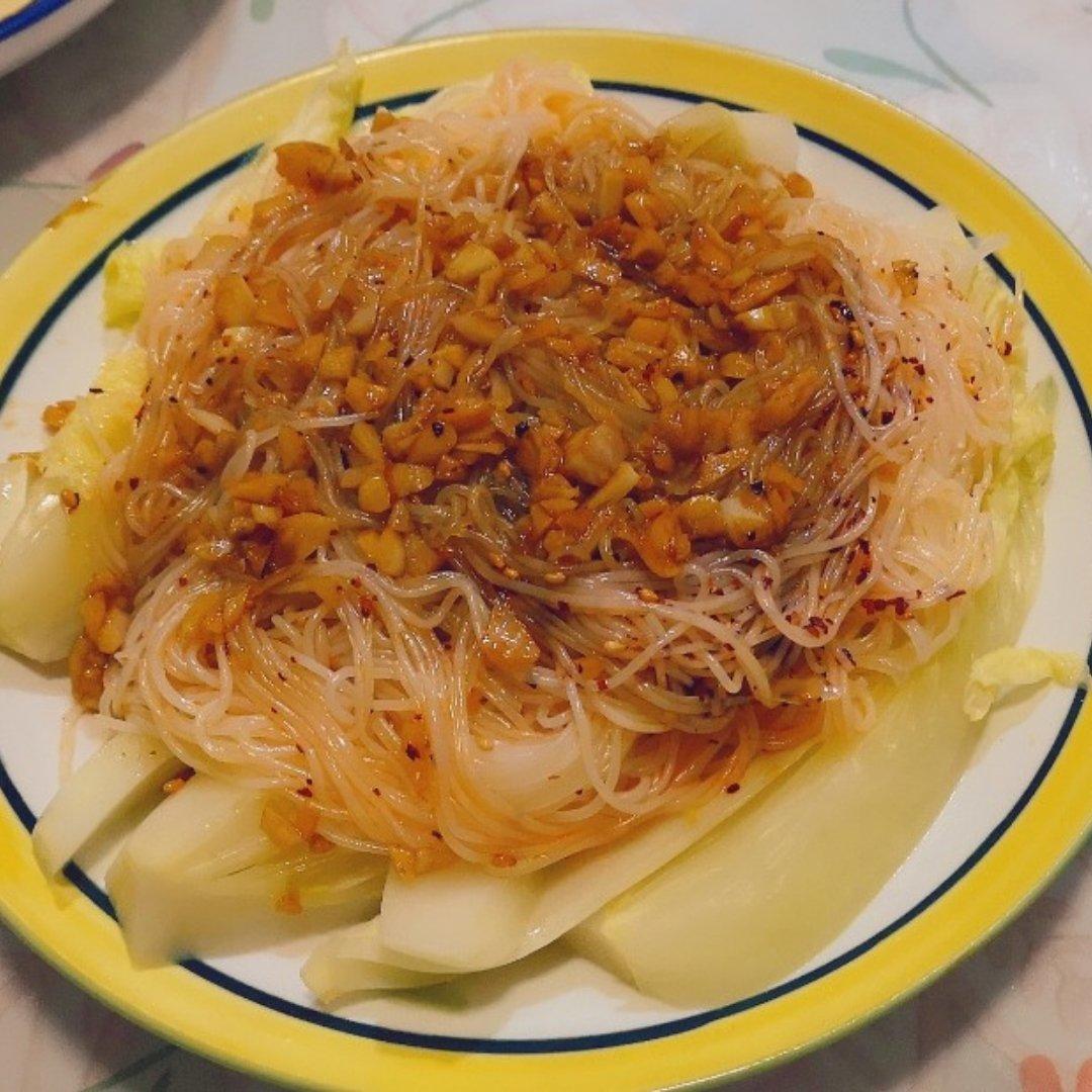 蒜蓉粉丝蒸娃娃菜