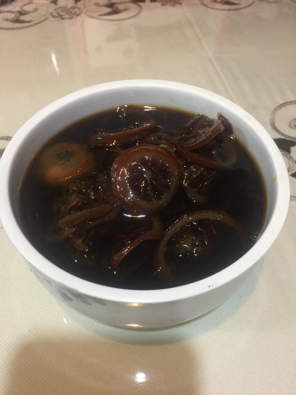 陈皮冰糖炖柠檬
