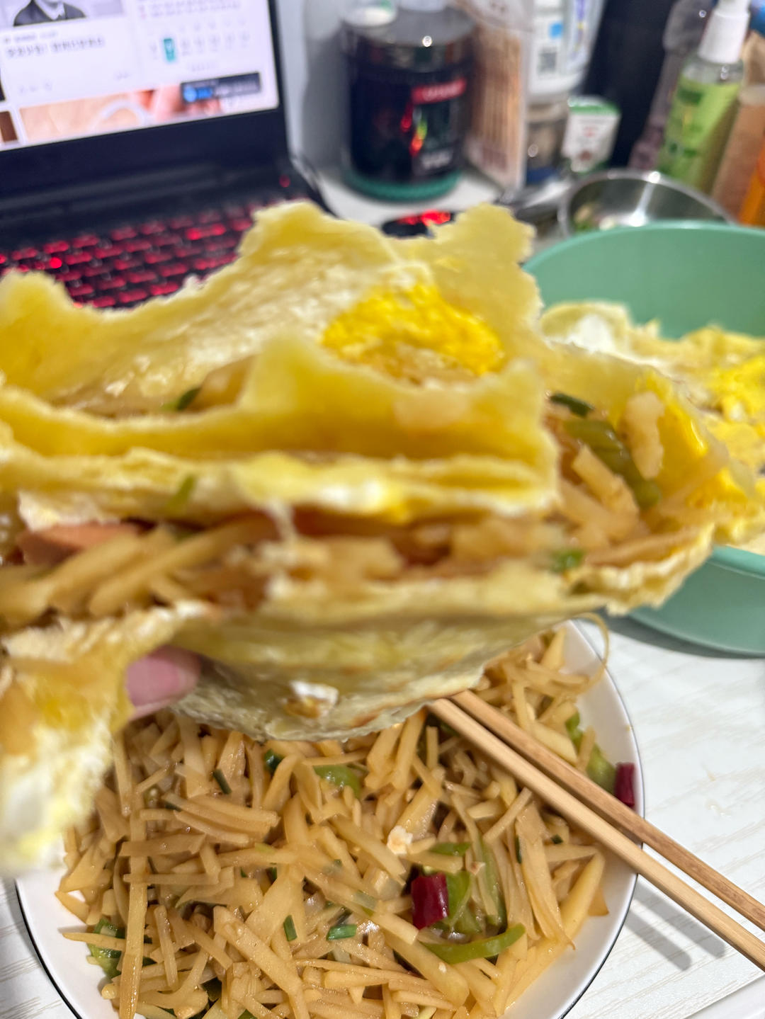 油酥千层手抓饼