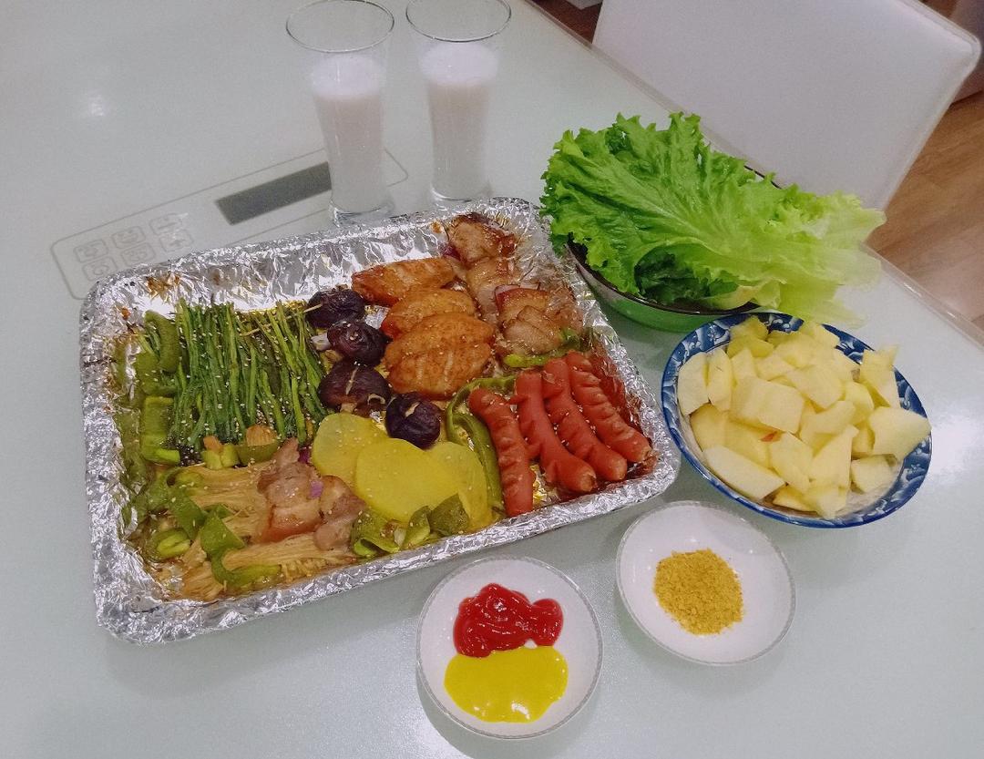 自制烤箱版烧烤，简单好吃过烧烤摊