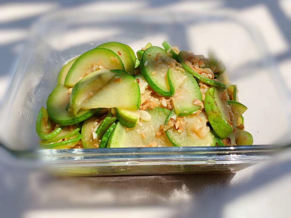 虾皮清炒西葫芦