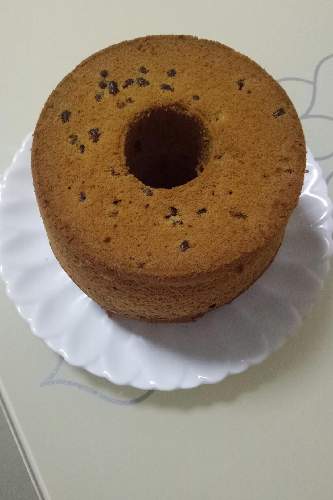 黑糖蜜豆戚风