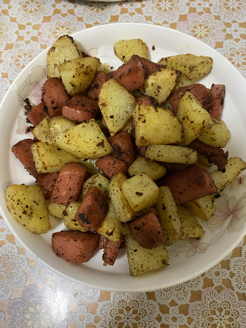 土豆炒盐方