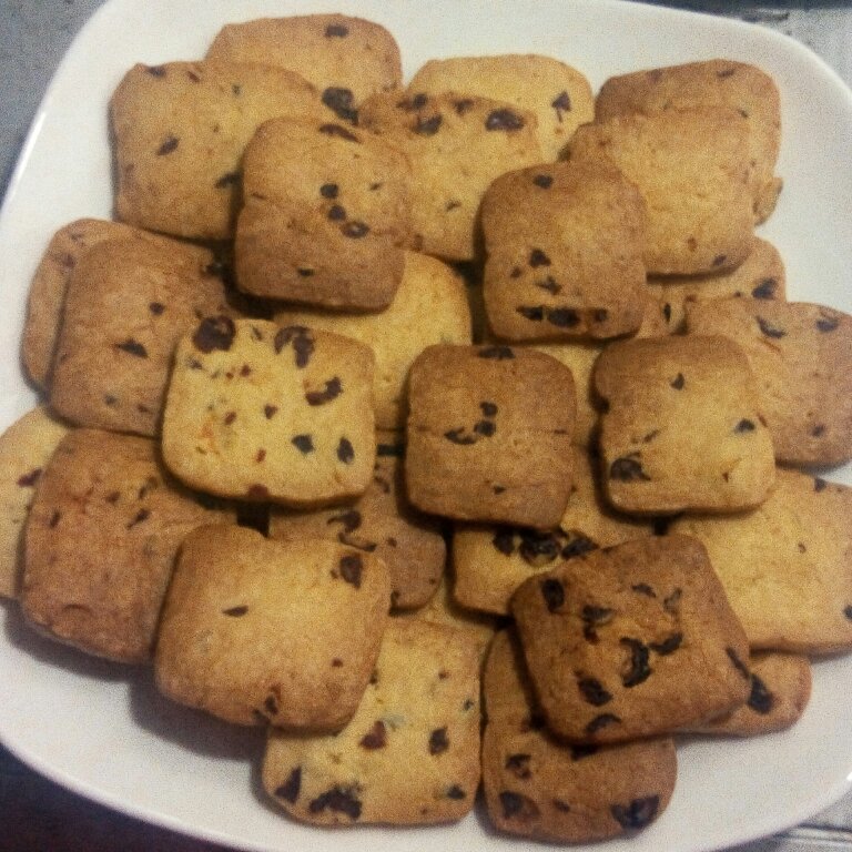 低糖少油版蔓越莓饼干