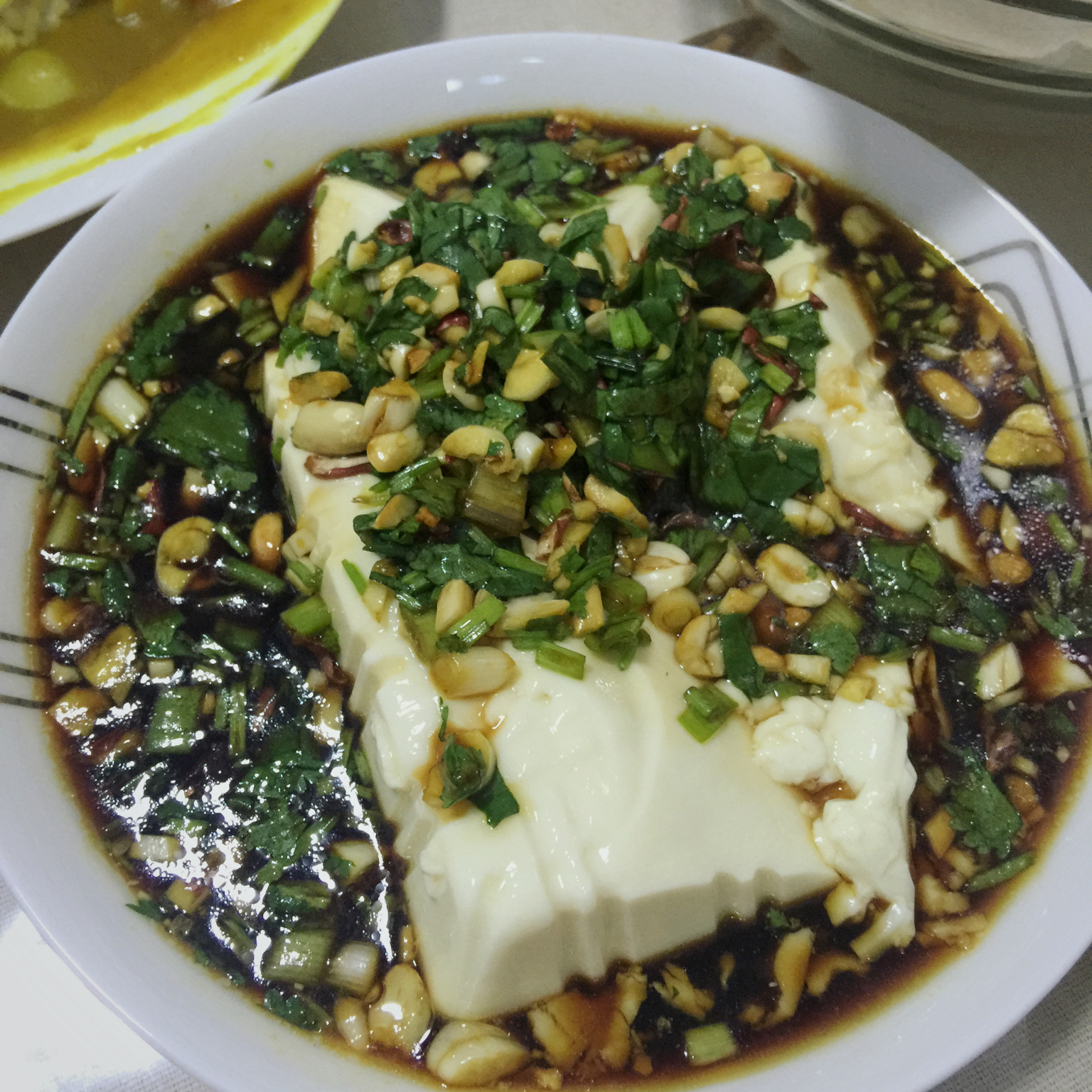 凉拌豆腐