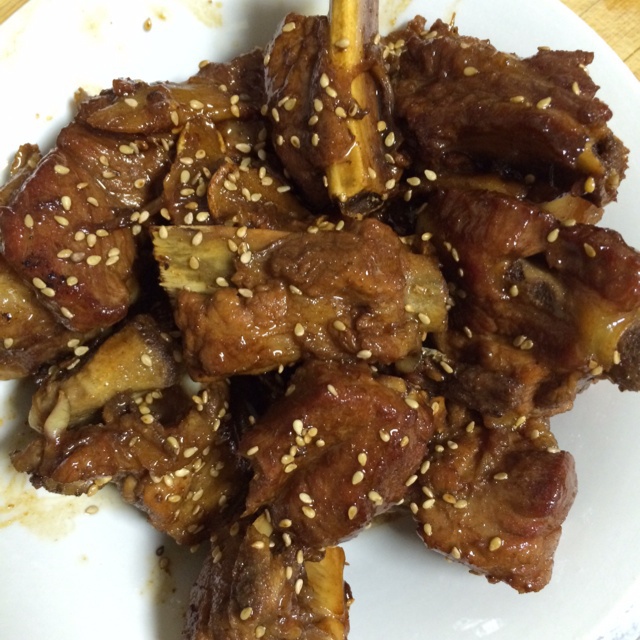 懒人版糖醋排骨