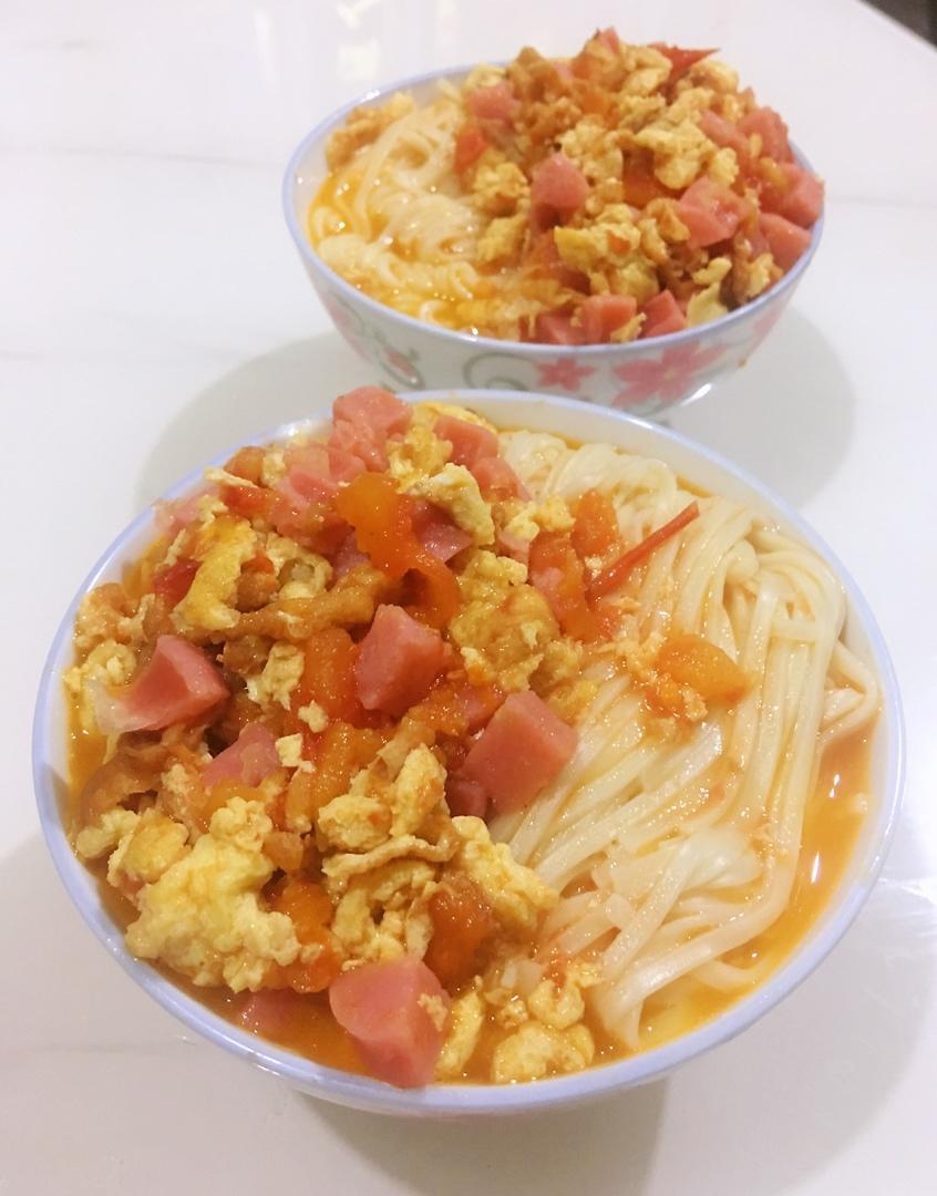 西红柿鸡蛋打卤面