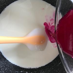 火龙果牛奶小方（奶粉版）的做法 步骤4